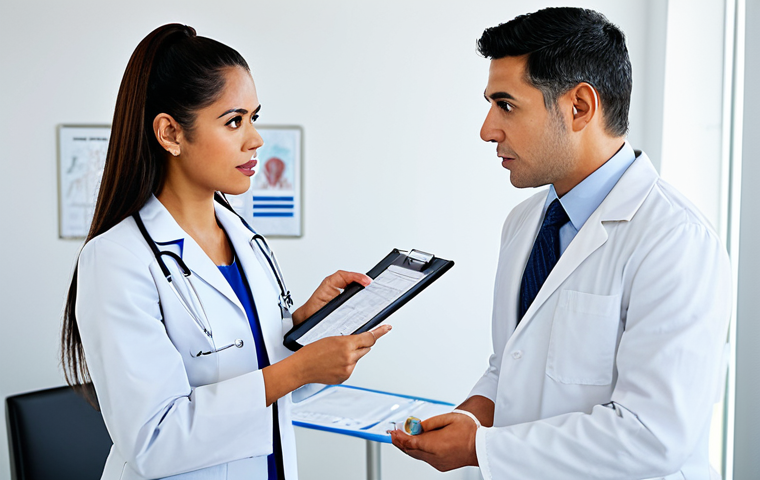 간호사의 윤리적 의사결정 과정 - Professional Caregiver**

"An elderly Hispanic woman with a warm smile, being assisted by a compassi...