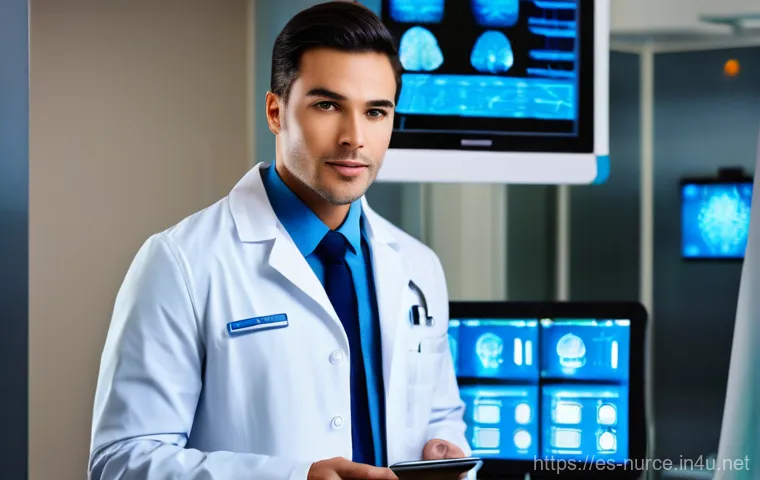 간호사로서의 사회적 기여 - **Prompt: Empathetic Nurse Comforting an Elderly Patient**
    "A compassionate female nurse, with k...